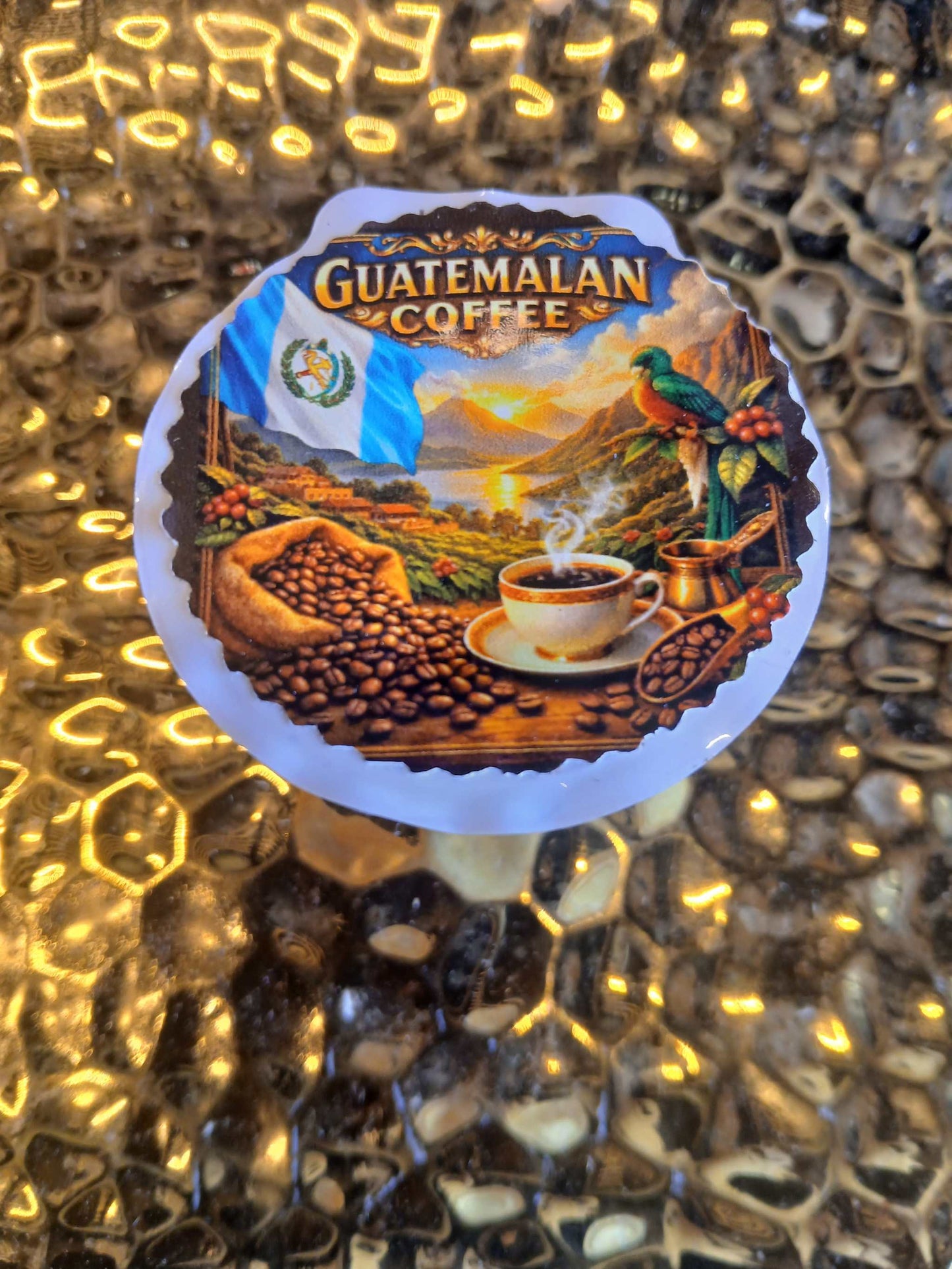 Gold Leaf Coffee - Guatemalan Coffee Grounds