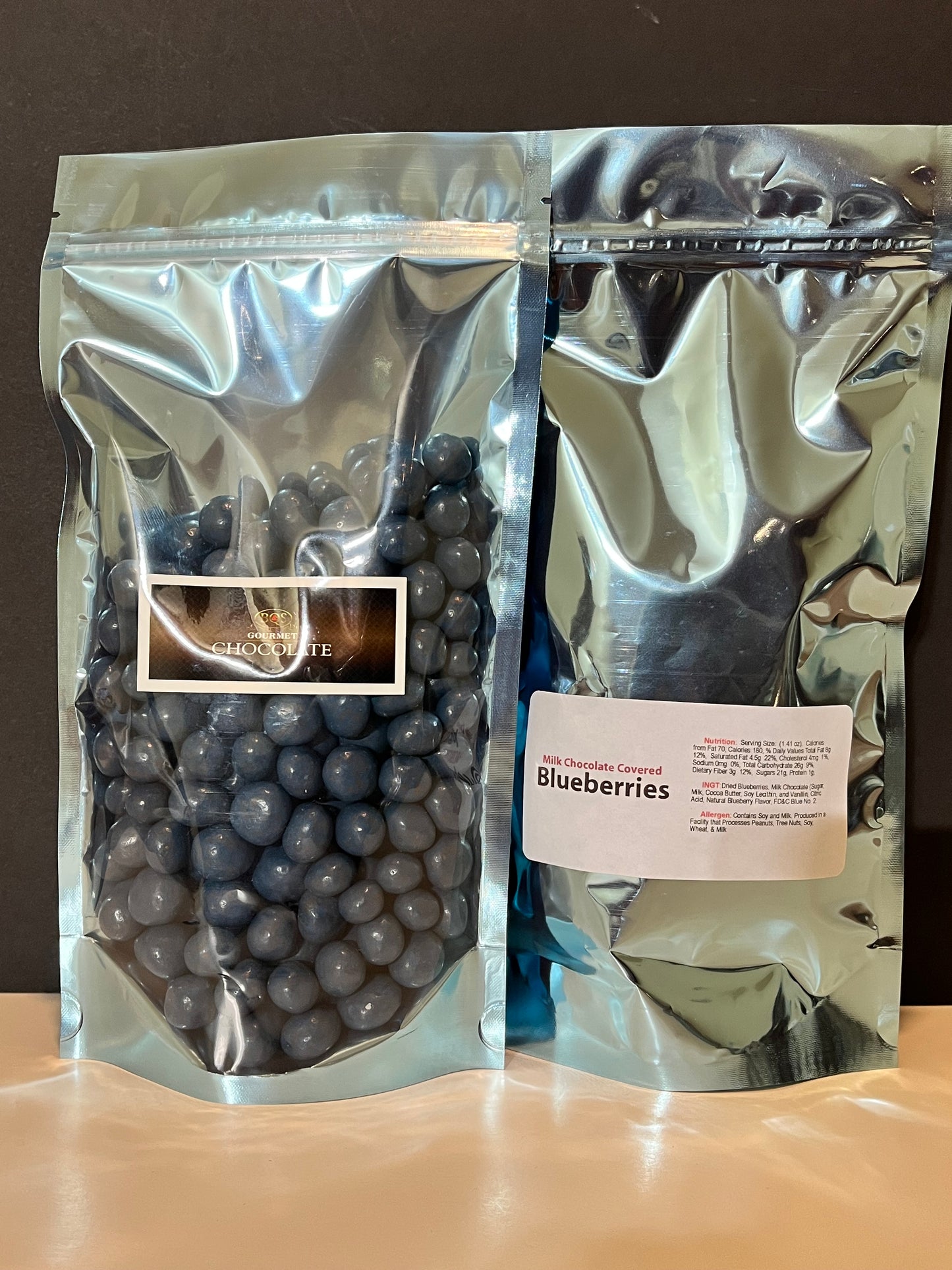 Milk Chocolate Covered Blueberries