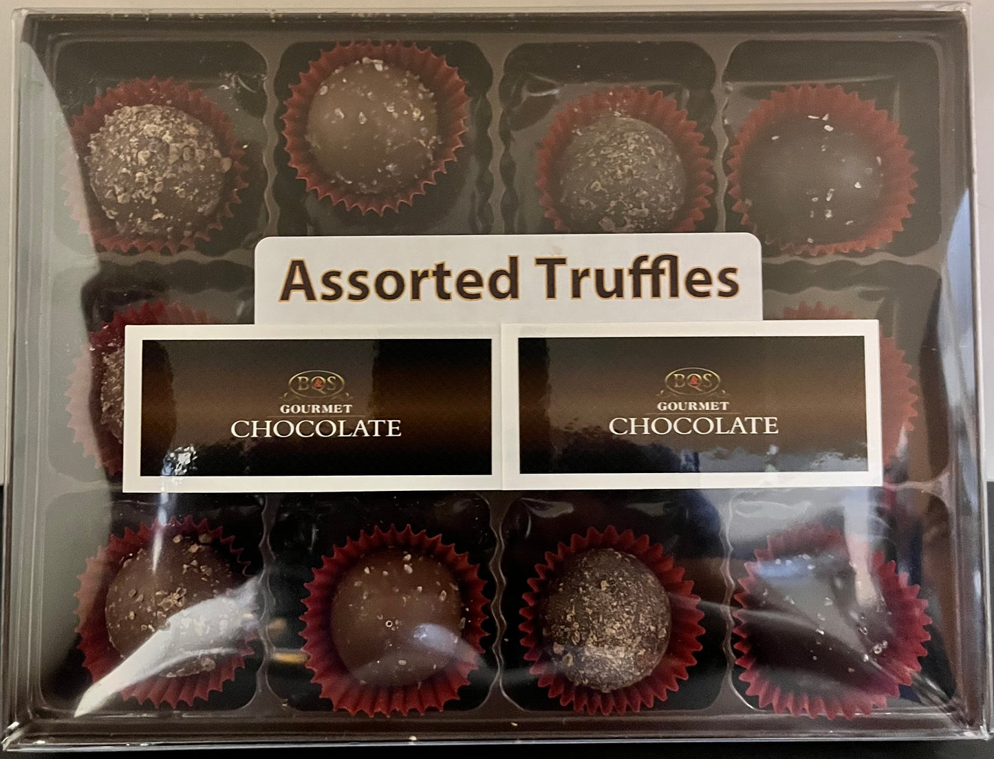 Mixed Milk and Dark Chocolate Truffles, 12ct